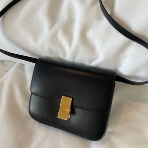 Celine box bag medium calfskin